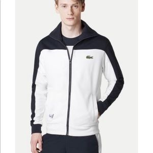 Never worn Lacoste Andy Roddick zipup mens 6